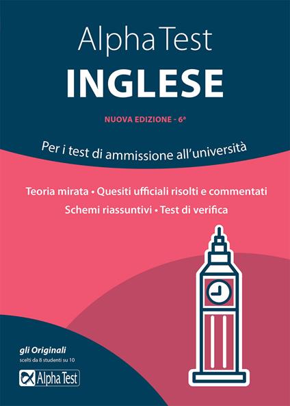 Alpha Test inglese. Per i test di ammissione all'università - Francesca Desiderio,Raffaella Reale - copertina