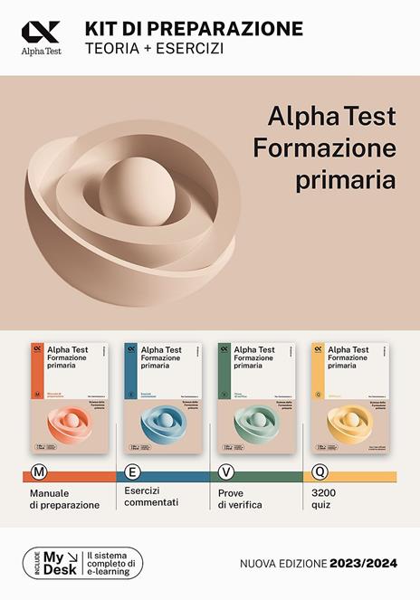Alpha Test Formazione Primaria. Kit di preparazione - Raffaella Reale,Fausto Lanzoni,Stefania Provasi - copertina