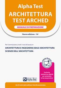 Libro Alpha Test Architettura. Manuale di preparazione Stefano Bertocchi Giuseppe Vottari Massimiliano Bianchini