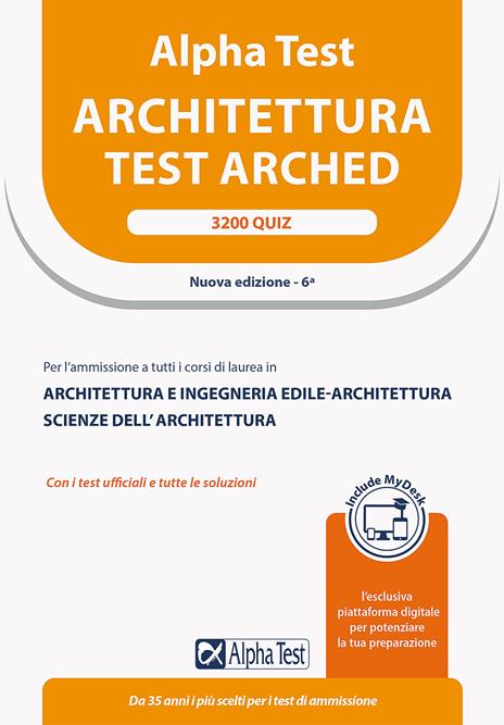 Alpha Test Architettura. Kit di preparazione - Alberto Sironi,Massimiliano Bianchini,Fausto Lanzoni - 5