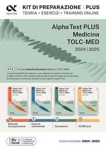 Libro Alpha Test. Medicina. TOLC-MED. Kit di preparazione Plus. Teoria + esercizi + training online. Con AlphaTestAcademy. Con MyDesk 