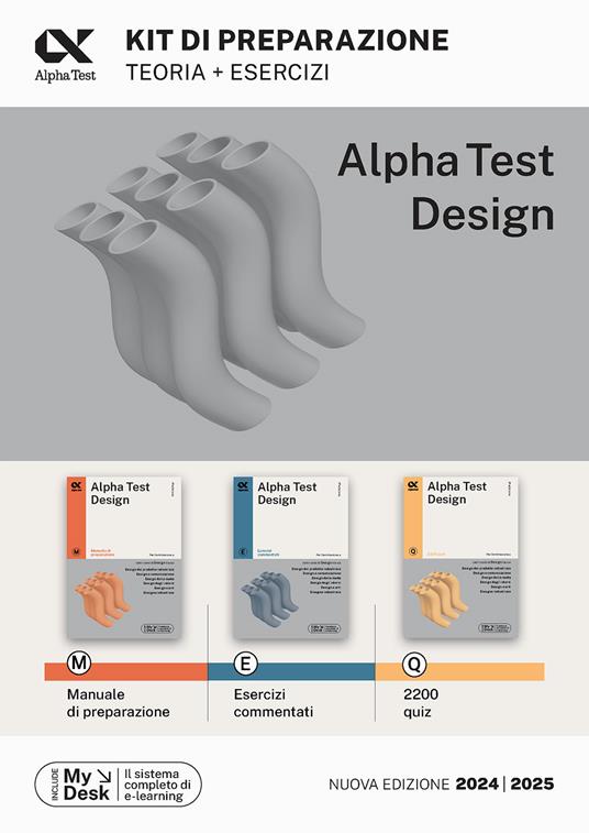 Alpha Test. Design. Kit di preparazione - Stefano Bertocchi