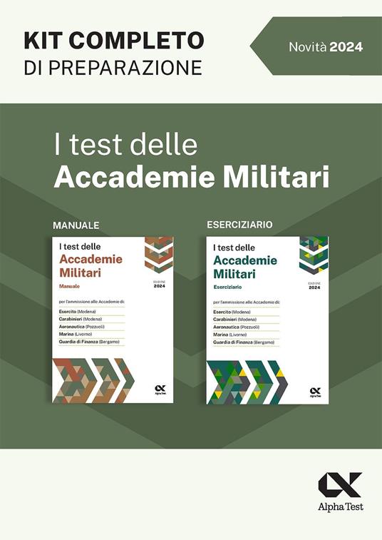 I test delle accademie militari. Kit di preparazione - Massimo Drago,Massimiliano Bianchini - copertina