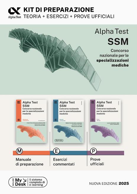 Alpha Test SSM. Kit di preparazione. Con espansione online - copertina