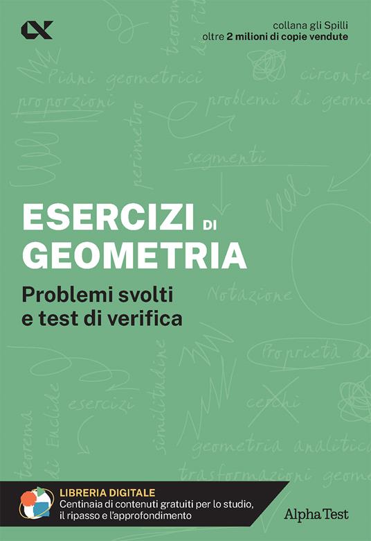 Esercizi di geometria. Problemi svolti e test di verifica. Con estensioni online - Giuseppe Tedesco - copertina