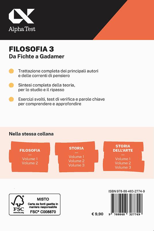 Filosofia. Con estensioni online. Vol. 3: Da Fichte a Gadamer - Fausto Lanzoni,Ilaria Caretta - 2
