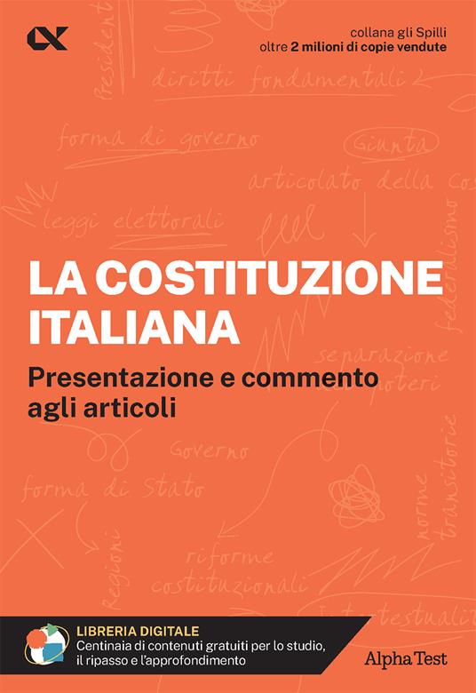 La Costituzione italiana. Presentazione e commento agli articoli. Con estensioni online - Massimo Drago,Paola Borgonovo - copertina