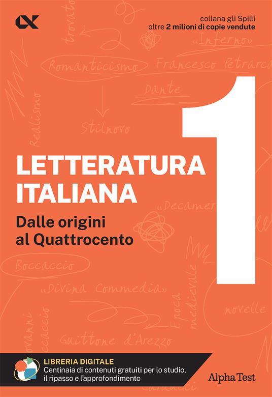 Letteratura italiana. Con estensioni online. Vol. 1: Dalle origini al Quattrocento - Giuseppe Vottari - copertina