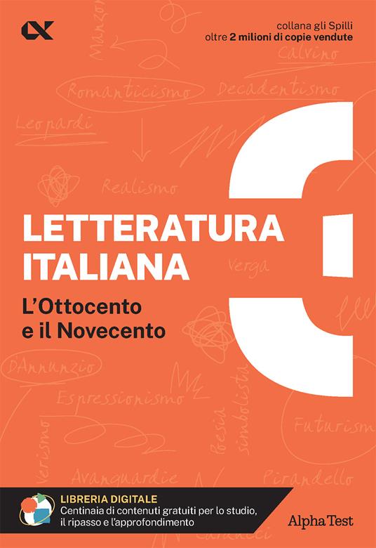 Letteratura italiana. Con estensioni online. Vol. 3: Ottocento e Novecento - Giuseppe Vottari - copertina