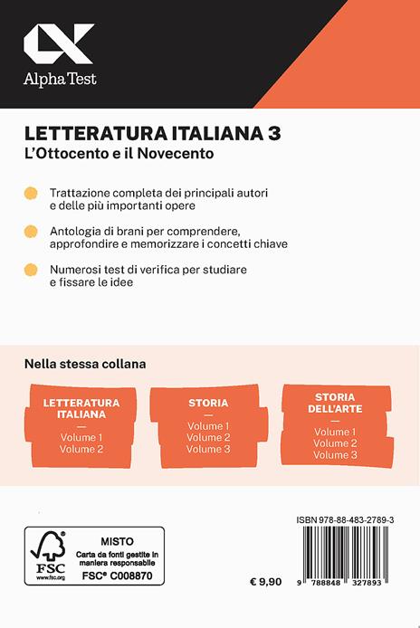 Letteratura italiana. Con estensioni online. Vol. 3: Ottocento e Novecento - Giuseppe Vottari - 2