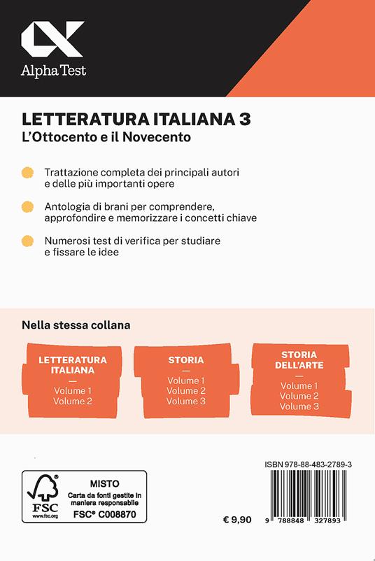 Letteratura italiana. Con estensioni online. Vol. 3: Ottocento e Novecento - Giuseppe Vottari - 2