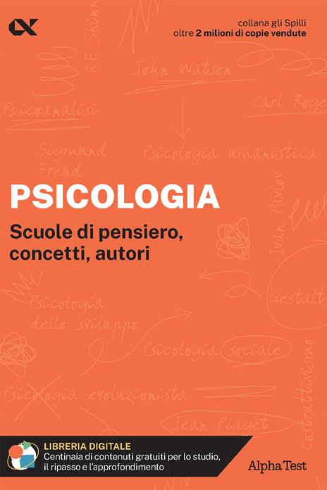 Psicologia. Scuole di pensiero, concetti, autori. Con estensioni online - Fiorenzo Ranieri - copertina