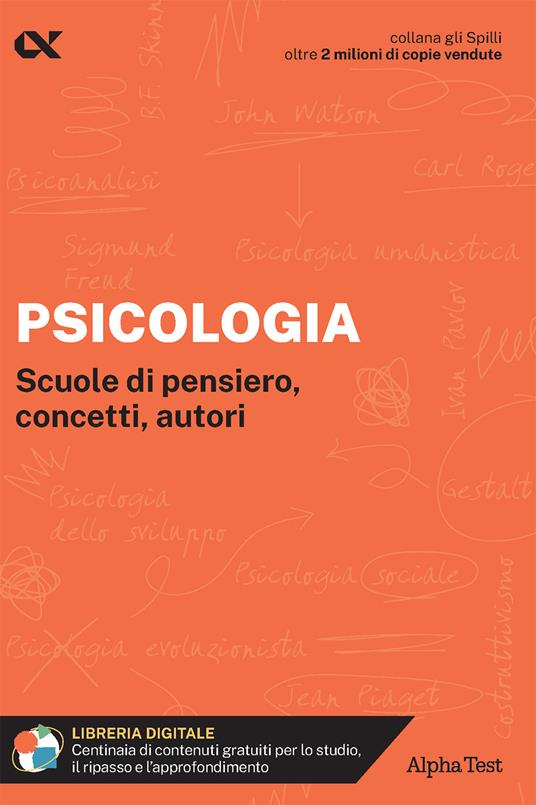 Psicologia. Scuole di pensiero, concetti, autori. Con estensioni online - Fiorenzo Ranieri - copertina