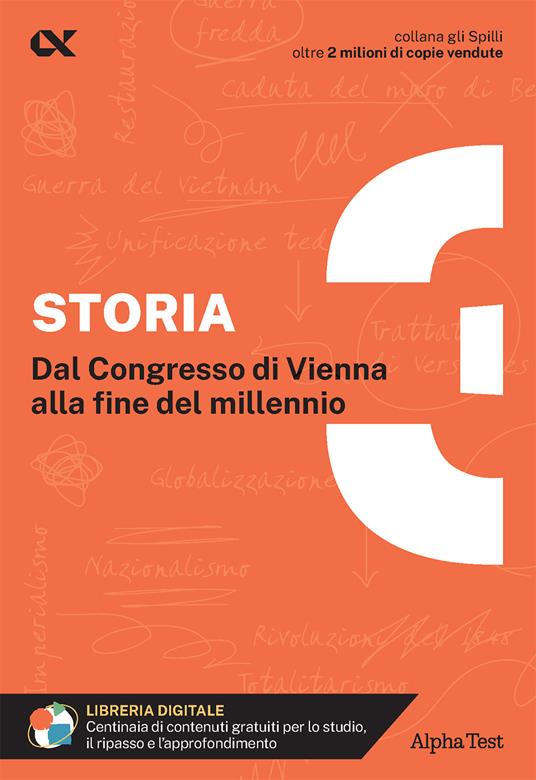 Storia. Con estensioni online. Vol. 3: Dal Congresso di Vienna alla fine del millennio - Massimo Drago,Elena Bellomo - copertina