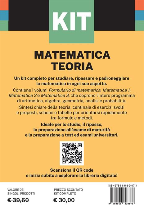 Kit Spilli. Matematica teoria. Per esame di maturità - 3