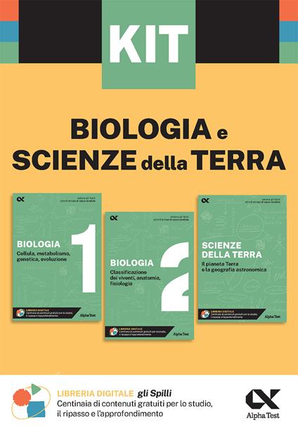 Kit Spilli. Biologia e scienze della terra. Per esame di maturità - copertina