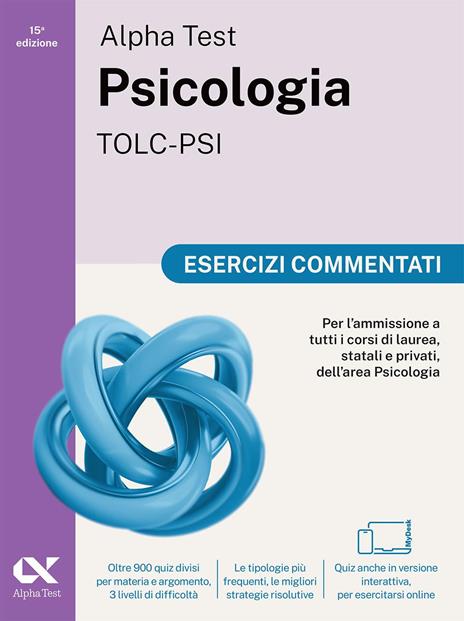 Alpha Test Plus Psicologia TOLC-PSI 2026-2027. Kit di preparazione Plus. Per test di ammissione universitari. Con piattaforma e simulatore online - Fausto Lanzoni,Paola Borgonovo,Giuseppe Vottari - 3