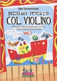  Iniziamo presto col violino Vol. 1 - copertina