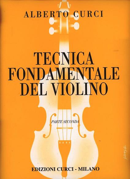 Tecnica fondamentale del violino. Vol. 2 - copertina