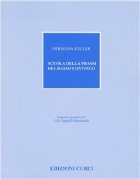 Scuola della prassi del basso continuo - Hermann Keller - copertina