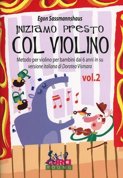 Iniziamo presto con il violino. Vol. 2 - copertina