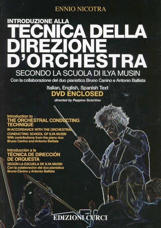 Introduzione alla tecnica della direzione d'orchestra secondo la scuola di Ilya Musin - Ennio Nicotra - copertina