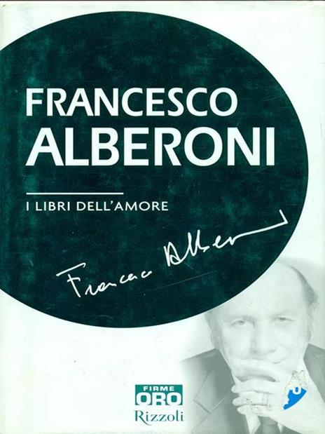 I libri dell'amore - Francesco Alberoni - copertina