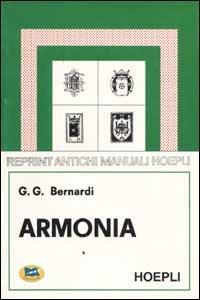 Armonia - G. Giuseppe Bernardi - copertina
