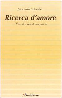 Ricerca d'amore - Vincenzo Colombo - copertina