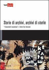 Storie di archivi, archivi di storie - copertina