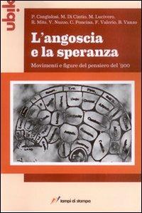 L'angoscia e la speranza - copertina