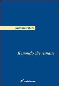 Il mondo che rimane - Antonio Pibiri - copertina