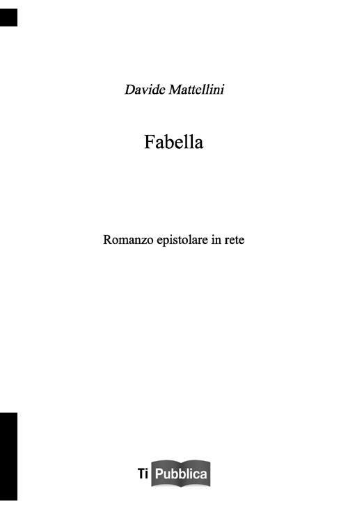 Fabella - Davide Mattellini - copertina