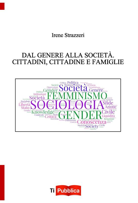 Dal genere alla società. Cittadini, cittadine e famiglie - Irene Strazzeri - copertina