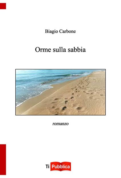 Orme sulla sabbia - Biagio Carbone - copertina
