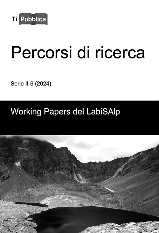 Percorsi di ricerca (2024). Vol. 6 - copertina
