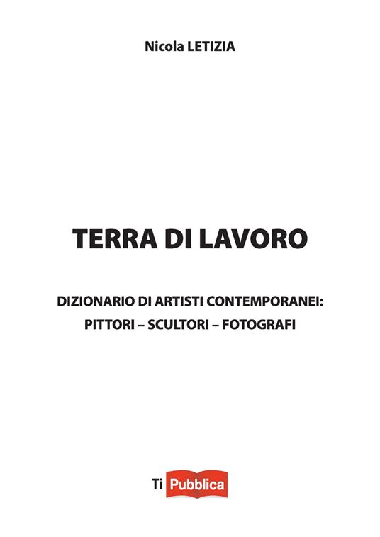 Terra di lavoro - Nicola Letizia - copertina