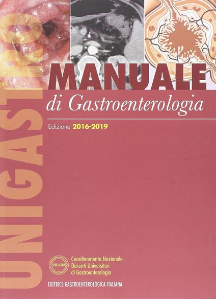 Manuale di gastroenterologia 2016-2019 - copertina