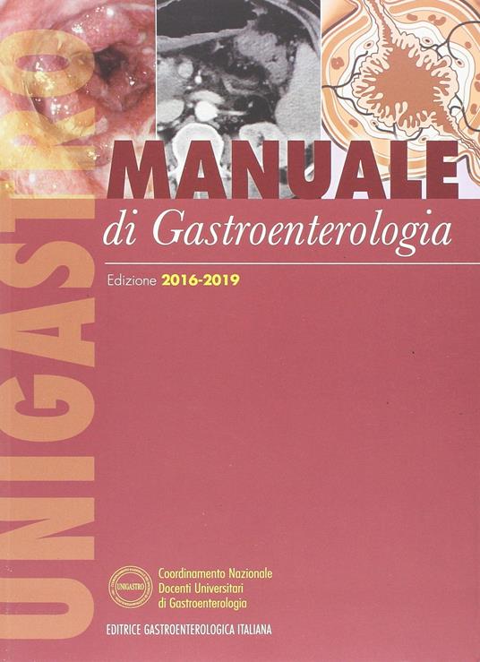 Manuale di gastroenterologia 2016-2019 - copertina
