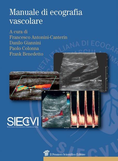 Manuale di ecografia vascolare - copertina