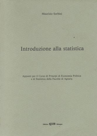 Introduzione alla statistica - Maurizio Sorbini - copertina