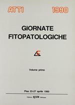 Giornate fitopatologiche. Atti (Pisa, 23-27 aprile 1990)