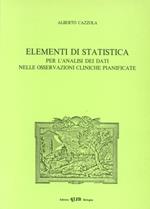 Elementi di statistica per l'analisi dei dati nelle osservazioni cliniche pianificate