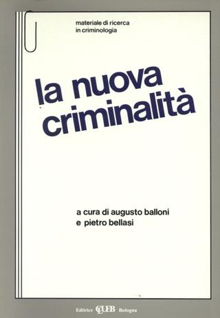 La nuova criminalità - copertina