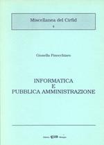 Informatica e pubblica amministrazione