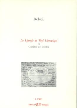 Beloeil. La legende de Thyl Ulenspiegel di Charles de Coster - copertina