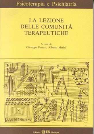 La lezione delle comunità terapeutiche - copertina