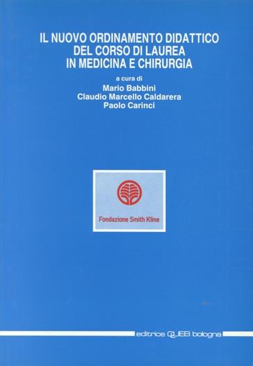 Il nuovo ordinamento del corso di laurea in medicina e chirurgia - copertina