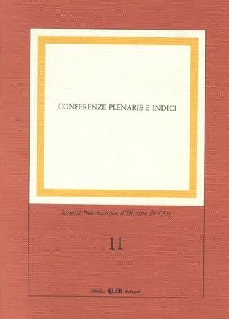 Atti CIHA. Vol. 11: Conferenze plenarie ed indici - copertina
