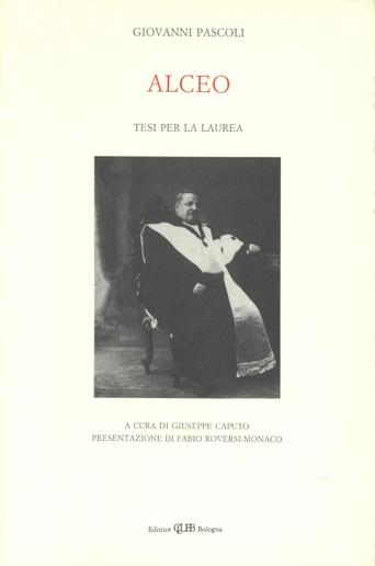 Alceo. Tesi per la laurea - Giovanni Pascoli - copertina